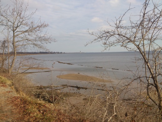 On the shores of North Point State Park